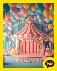 Birthday Party Room Full Of Balloons 카카오톡 테마 카톡테마 무료 다운로드