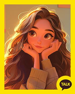 Late Afternoon Writing 카카오톡 테마 카톡테마 무료 다운로드