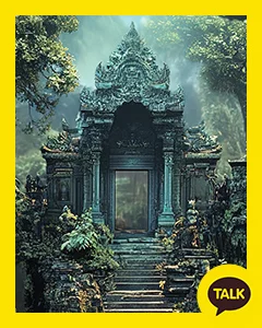Lost Ancient Ruins In A Deep Forest 카카오톡 테마 카톡테마 무료 다운로드