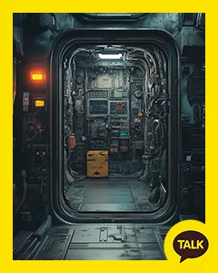 The Entrance To An Old Spaceship 카카오톡 테마 카톡테마 무료 다운로드