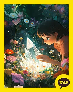Transparent Quartz In The Deep Forest 카카오톡 테마 카톡테마 무료 다운로드